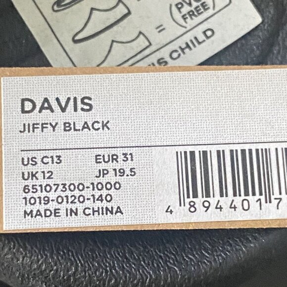 NWT Native Davis Black Slingback Sandals - Picture 6 of 9